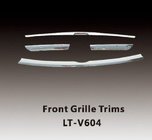 Toyota Rav 4 2006-2013 Chrom Grill Zierleisten 2010-2012 (4 Stk, Kunststoff) Foto 1