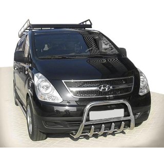Frontbügel WT003-2 (Edelstahl) Hyundai H300, H1, Starex 2008-2020 Foto 1