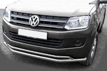 Volkswagen Amarok 2010-2022 Frontschutzbügel ST017 (Edelstahl) 70 x 48 mm Foto 1