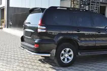 Toyota Land Cruiser Prado 120 2002-2009 Hintere Eckschutzrohre AK003 (2 Stk., Edelstahl) Foto 5