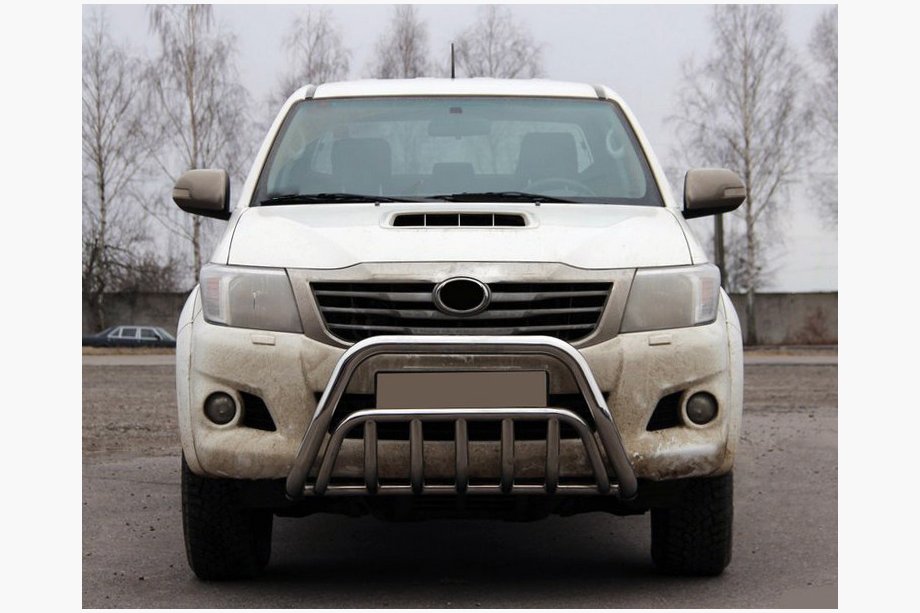 Toyota Hilux 2006-2015 Frontbügel WT002 (Edelstahl) Image