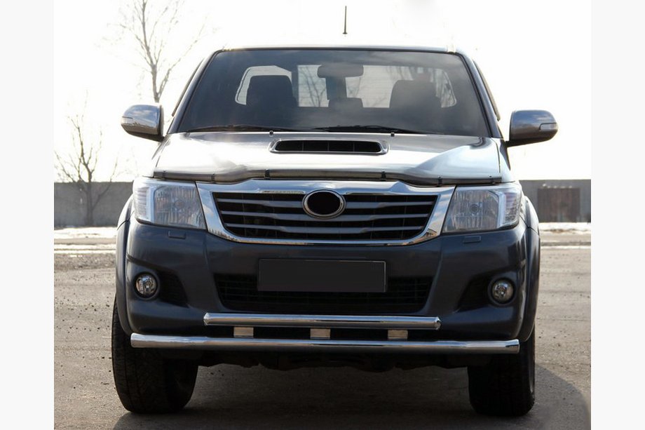 Toyota Hilux 2006-2015 Frontschutzbügel ST014 (Edelstahl) Image