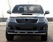 Toyota Hilux 2006-2015 Frontschutzbügel ST014 (Edelstahl) Foto 1