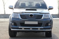 Toyota Hilux 2006-2015 Frontschutzbügel ST014 (Edelstahl) Foto 3