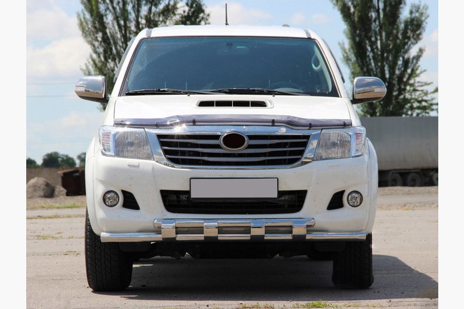 Toyota Hilux 2006-2015 Frontschutzbügel ST015 (Edelstahl) Image