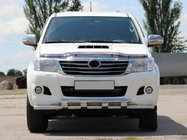 Toyota Hilux 2006-2015 Frontschutzbügel ST015 (Edelstahl) Foto 1