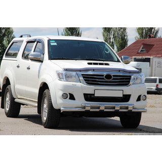 Frontschutzbügel ST015 (Edelstahl) Toyota Hilux 2006-2015 Foto 3