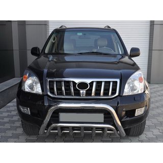 Frontbügel niedrig WT002 (Edelstahl) Toyota Land Cruiser Prado 120 2002-2009 Foto 1