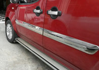 Fiat Doblo I 2005-2010 Türleisten Breites Modell (4 Stk, Edelstahl) OmsaLine - Italienischer Edelstahl Foto 3