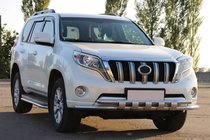 Toyota Land Cruiser Prado 150 2009-2023 Frontschutzbügel ST015 (Edelstahl) Foto 4