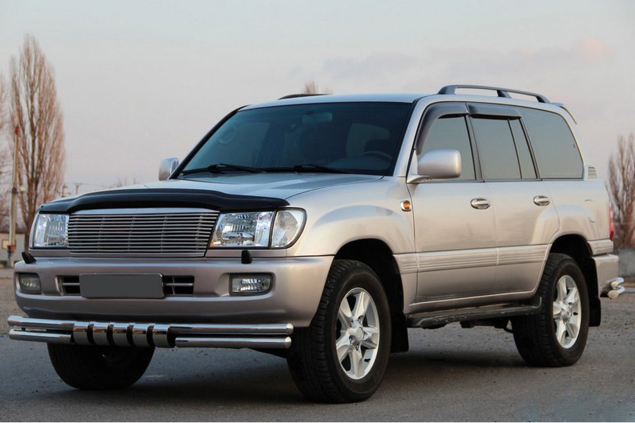 Toyota Land Cruiser 100 1998-2007 Frontbügel ST015 (Edelstahl) Image