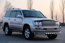 Toyota Land Cruiser 100 1998-2007 Frontbügel ST015 (Edelstahl) Foto 3