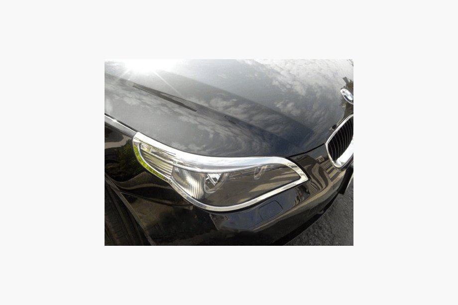 BMW 5 Series E60/E61 2003-2010 Scheinwerferabdeckungen (2 Stk., Kunststoff) Image