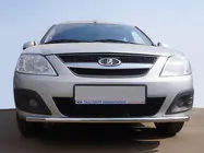 Renault Logan MCV 2005-2013 Front Unterrohr ST008 (Edelstahl) Foto 1