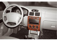 Kia Rio 2000-2005 Armaturenbrett Abdeckungen (2002-2005) Carbon Foto 2