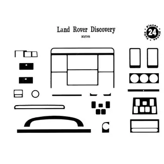 Armaturenbrett Abdeckungen Land Rover Discovery II 1998-2004 Foto 2