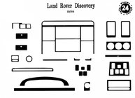 Land Rover Discovery II 1998-2004 Armaturenbrett Abdeckungen Aluminium Foto 2