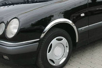 Mercedes E-class W210 1995-2002 Radlaufverkleidungen (4 Stk, Edelstahl) Foto 1