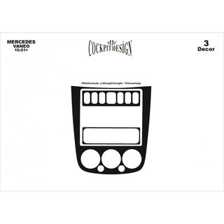 Armaturenbrett Abdeckungen Mercedes Vaneo W414 2001-2005 Foto 3
