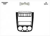 Mercedes Vaneo W414 2001-2005 Armaturenbrett Abdeckungen Foto 3