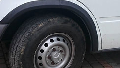 Volkswagen LT 1995-2006 Kotflügelverbreiterungen (6 Stk, schwarz) Foto 1