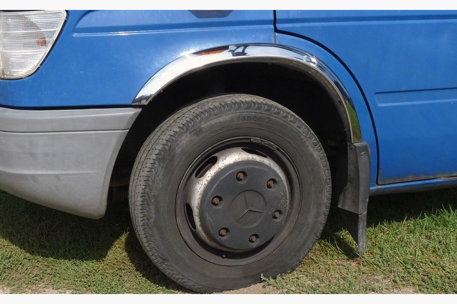 Volkswagen LT 1995-2006 Radlaufleisten Edelstahl (4 Stk) Image