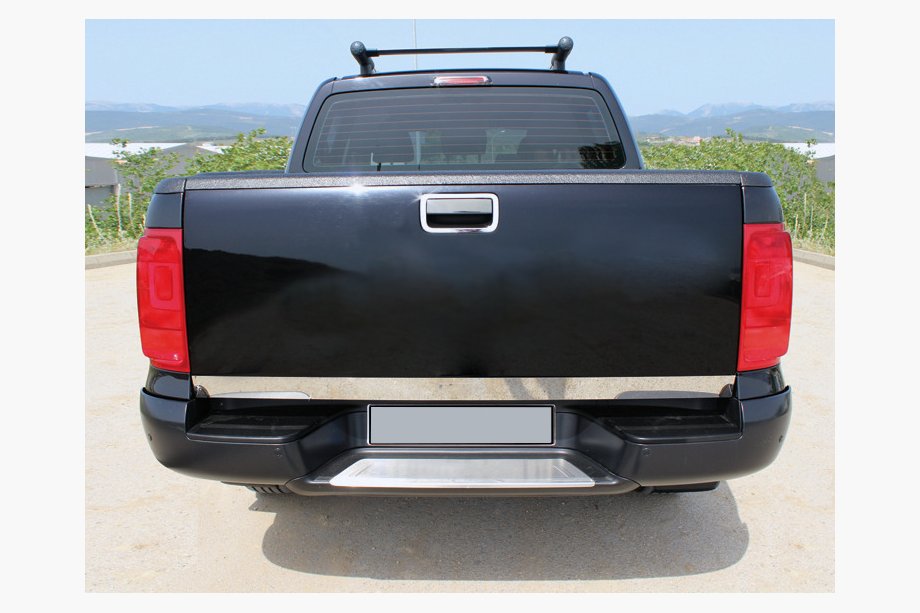 Volkswagen Amarok 2010-2022 Kofferraumleiste Edelstahl OmsaLine - Italienischer Edelstahl Image