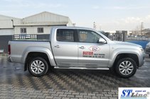 Volkswagen Amarok 2010-2022 Seitliche Rohre (2 Stk., Edelstahl) Foto 6