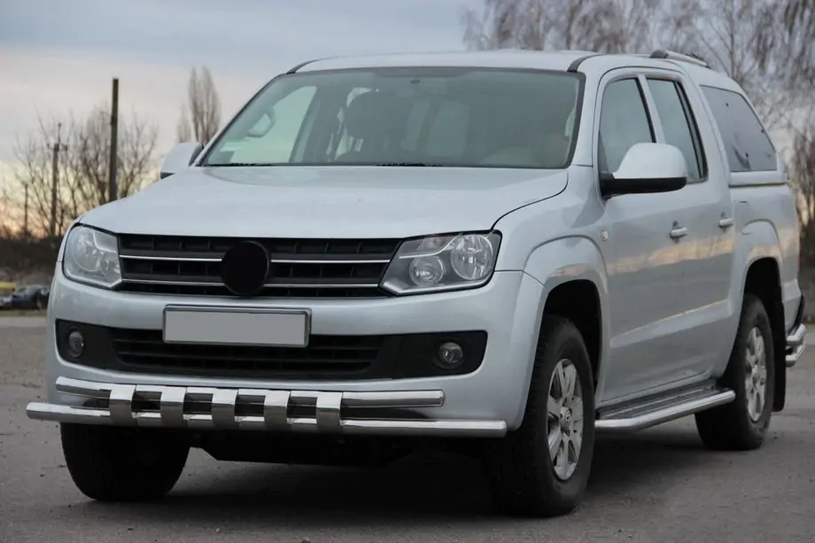 Volkswagen Amarok 2010-2022 Frontschutzbügel ST015 (Edelstahl) Image