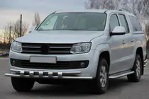 Volkswagen Amarok 2010-2022 Frontschutzbügel ST015 (Edelstahl) Foto 1