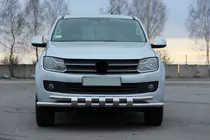 Volkswagen Amarok 2010-2022 Frontschutzbügel ST015 (Edelstahl) Foto 2