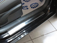 Volkswagen Polo 2001-2009 Einstiegsleisten Abdeckungen Nataniko (4 Stk., Edelstahl) Premium - 3M Klebeband, 0.8 mm Foto 1