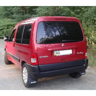 Premium Passgenaue Schmutzfänger mit Vertiefung (2 Stk) Citroen Berlingo 1996-2008 Foto 2