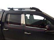 Volkswagen Amarok 2010-2022 Fensterzierleisten Edelstahl (4 Streifen) Carmos - Türkischer Edelstahl Foto 1