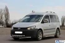 Volkswagen Caddy 2010-2015 Frontbügel Shark ST015 Edelstahl Foto 2