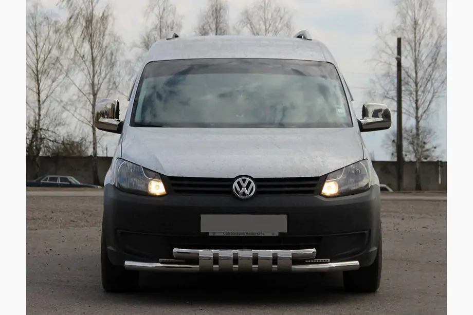 Volkswagen Caddy 2010-2015 Frontbügel Shark ST015 Edelstahl Image