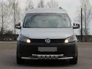 Volkswagen Caddy 2010-2015 Frontbügel Shark ST015 Edelstahl Foto 1