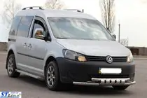 Volkswagen Caddy 2010-2015 Frontbügel Shark ST015 Edelstahl Foto 3