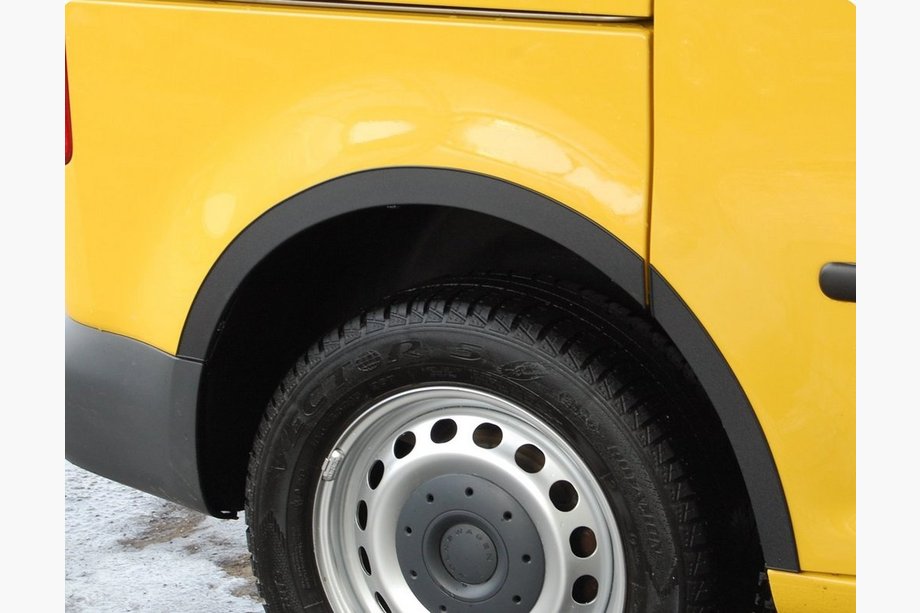 Volkswagen Caddy 2004-2010 Radlaufverbreiterungen (schwarz matt) Image