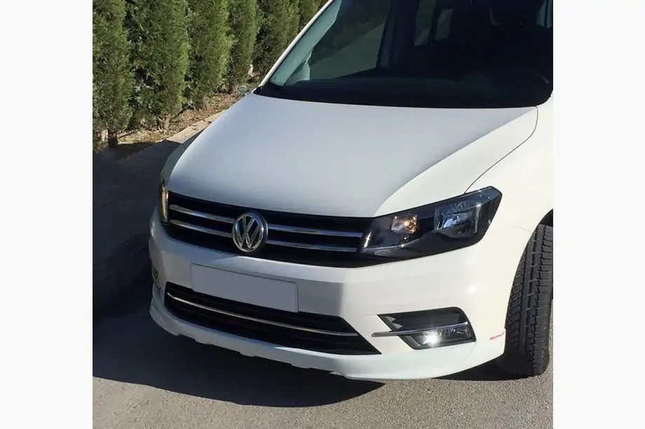 Volkswagen Caddy 2015-2020 Frontstoßstangenlippe (grundiert zum Lackieren) Image