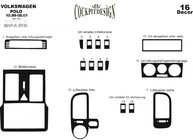 Volkswagen Polo 1994-2001 Armaturenbrett Abdeckungen (1999-2001) Aluminium Foto 3