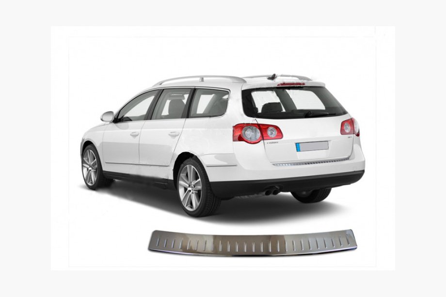 Volkswagen Passat B6 2006-2012 Heckstoßstangenschutz OmsaLine (nur SW) Image