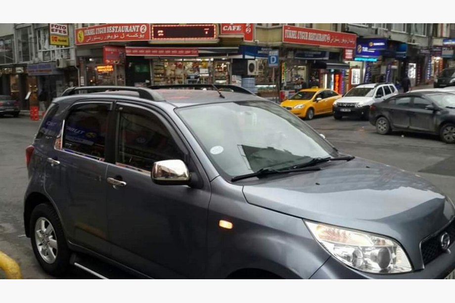 Daihatsu Terios 2006-2017 Abdeckung für Windabweiser (2 Stk, Edelstahl) Foto 2