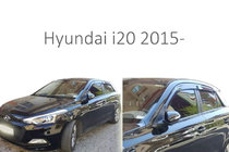 Hyundai I-20 2014-2020 Windabweiser (4 Stk, Perflex) Foto 1