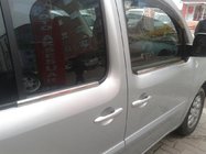 Renault Kangoo 2008–2020 Fensterrahmen Zierleisten Edelstahl Aussen (4 Stk) 4 Stk, Carmos - Türkischer Stahl Foto 4