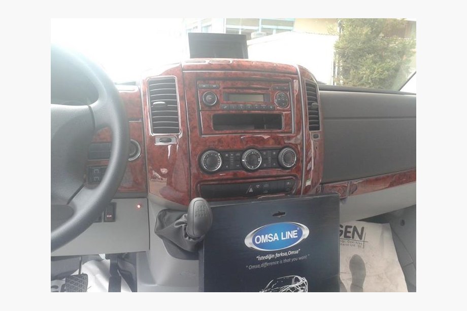 Volkswagen Crafter 2006-2016 Armaturenbrett Abdeckungen (50-teilig) Holz Foto 7