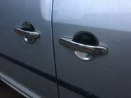 Volkswagen Caddy 2010-2015 Edelstahl Türgriffblenden 3 Stück. Carmos - türkischer Stahl Foto 4