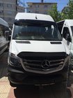 Mercedes Sprinter W906 2006–2018 Frontscheibenblende auf Rahmen V1 (schwarz glanz, 5mm) Foto 3