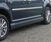 Volkswagen Caddy 2004-2010 Seitenschweller Duo-Modell (grundiert zum Lackieren) Foto 1