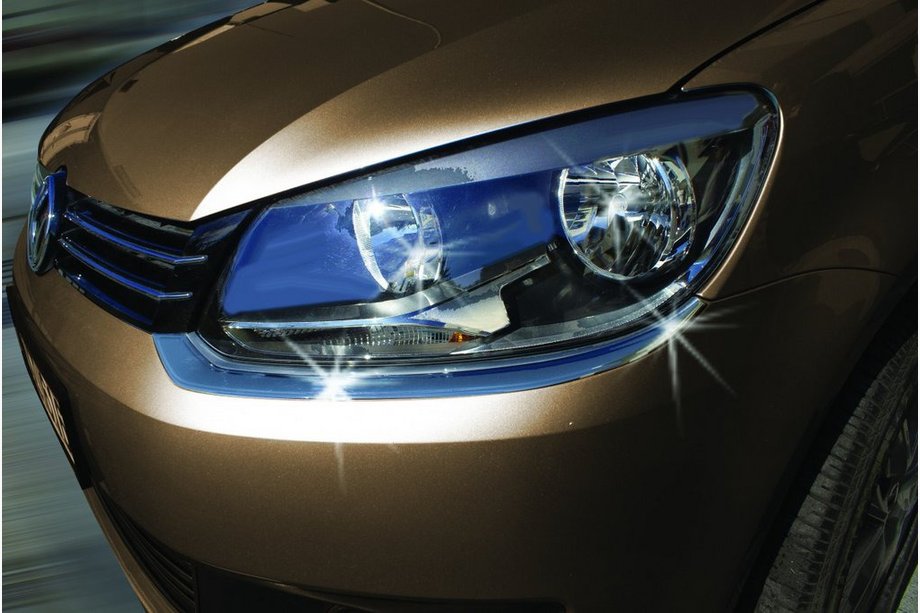 Volkswagen Caddy 2010-2015 Scheinwerferabdeckung (2 Stk., Edelstahl) Image